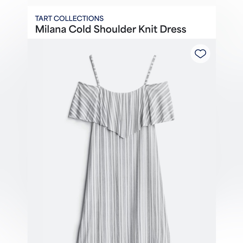 Tart Collections Milana Cold Shoulder Dress